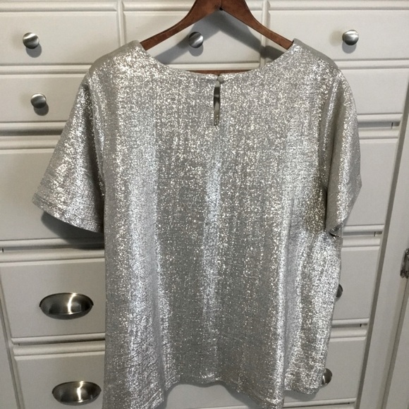 Jessica London Shimmer Shirt - Picture 3 of 3